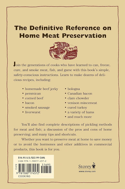 A Guide to Canning, Freezing, Curing & Smoking Meat, Fish & Game