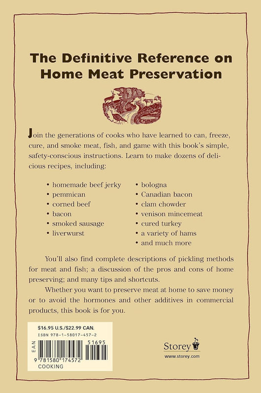 A Guide to Canning, Freezing, Curing & Smoking Meat, Fish & Game