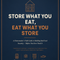 Free Store What You Eat, Eat What You Store
