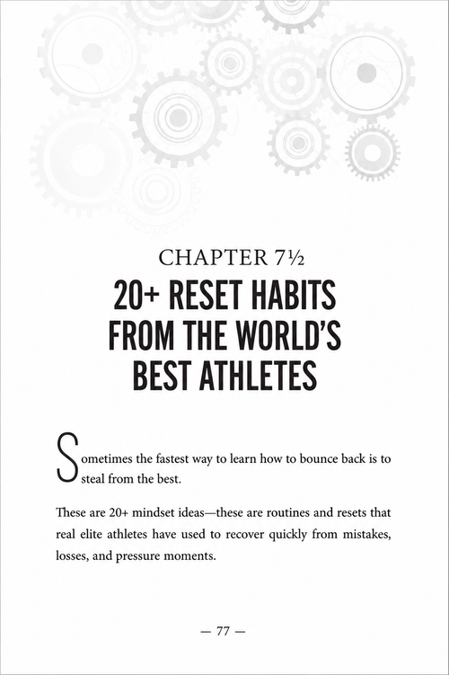 Don't Let One Mistake Ruin the Game: How Great Athletes Reset Fast, Recover Confidence, and Play Free Again